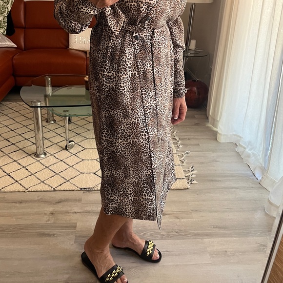 Baum und Pferdgarden animal print silk MIDI dress - Picture 5 of 13